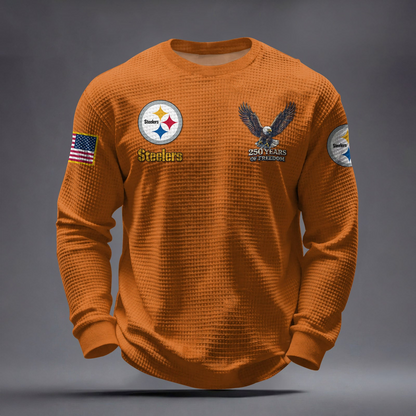 PIT x NFL Waffle Sweatshirt DatND DVT