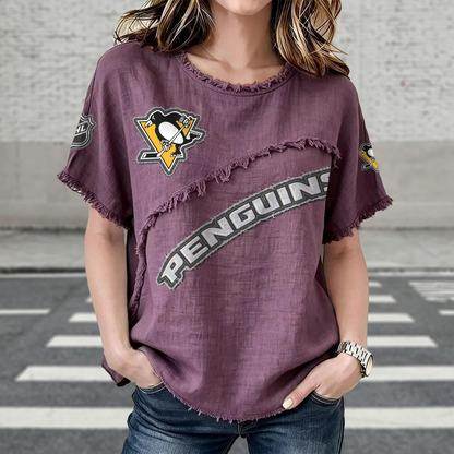 PIT x NHL Womenƒ??s Vintage O-Neck 2905 DatND DVT