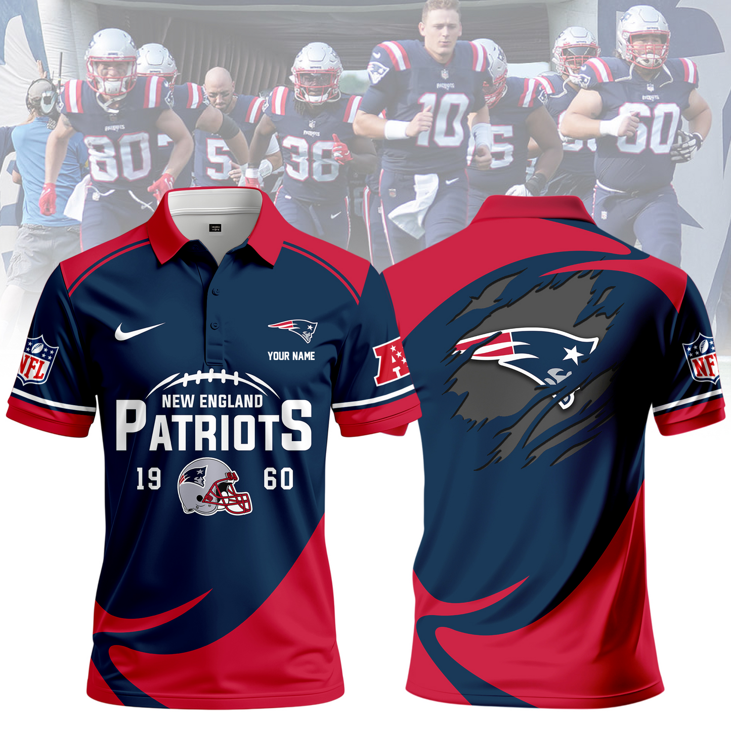 Premium NFL x PAT 2026 Super Bowl 3D Shirt V1 NDT NHM 050226