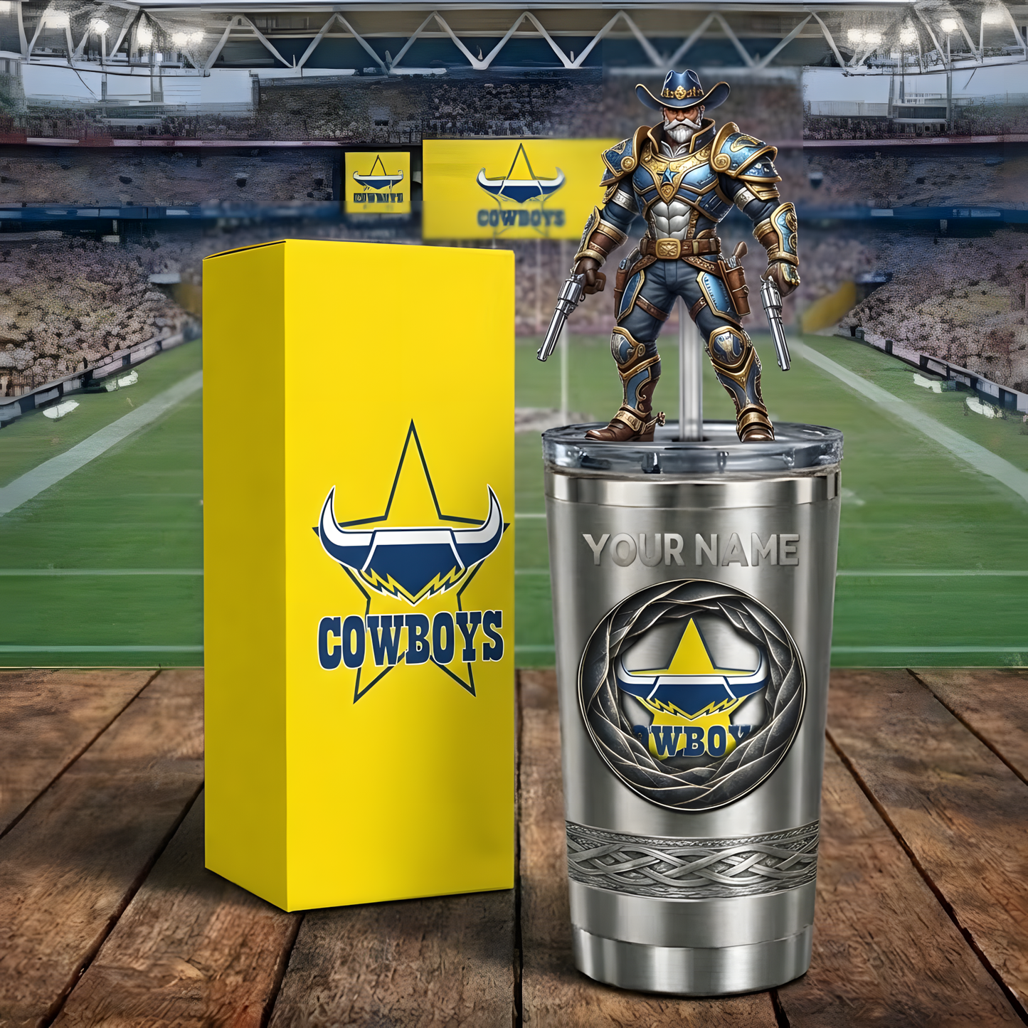 PREMIUM MASCOT  X NQC TUMBLER LIMITED EDITION NDT LVH 270226