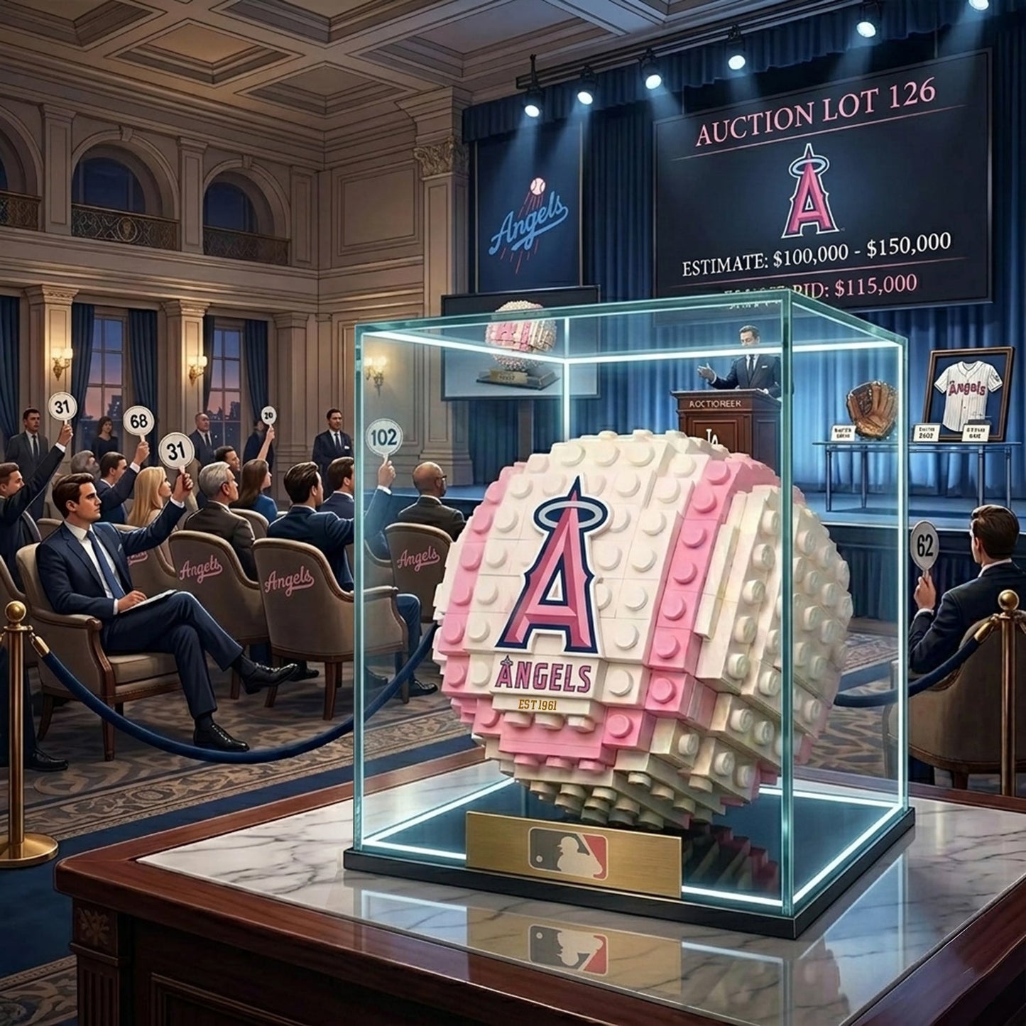PREMIUM MLB ALL TEAM ANNIVERSARY 126TH The Heritage Masterpiece Brick Collection NDT NHM 280326