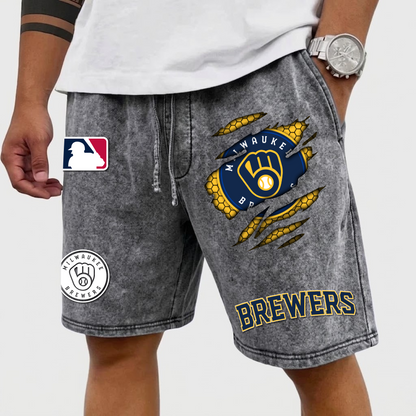 PREMIUM MLB X MB WASH SHORT FOR SUMMERS HOLIDAY NDT VHM 080426