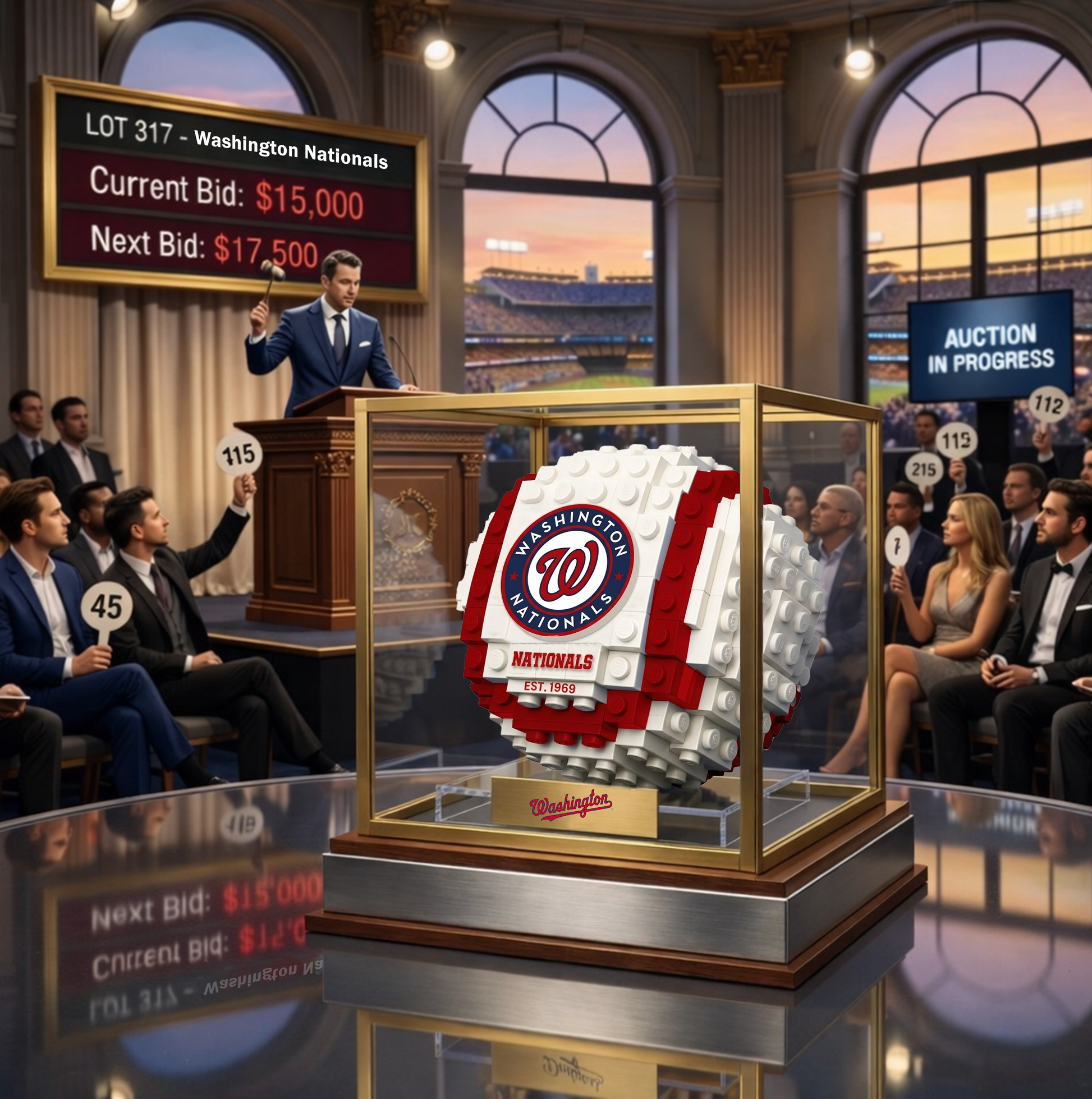 PREMIUM MLB X WN Anniversary 126th  Heritage Masterpiece Brick Collection NDT VHM 300326