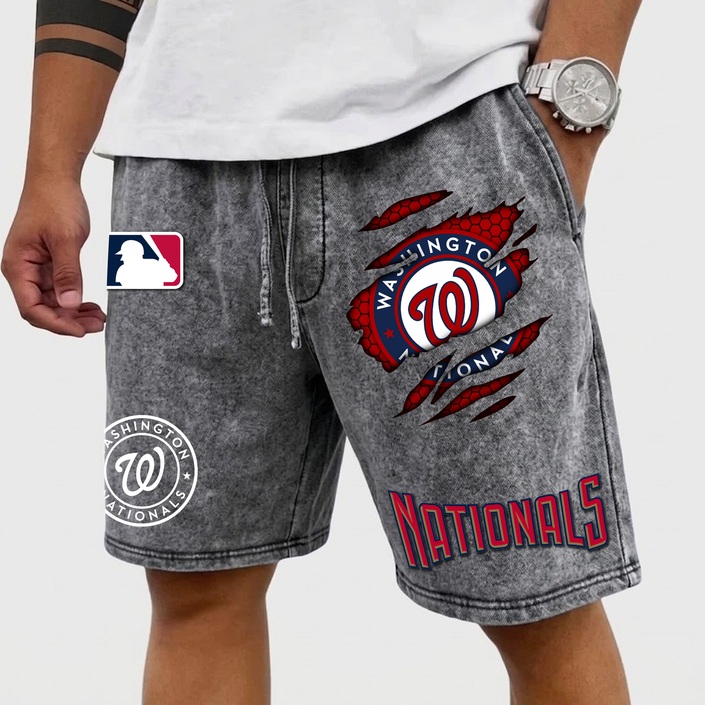 PREMIUM MLB X WN WASH SHORT FOR SUMMERS HOLIDAY NDT VHM 080426
