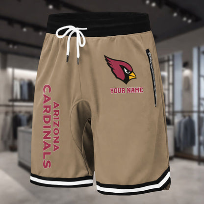 PREMIUM NFL X ARI Summer Fitness Breathable Basketball Shorts NDT LVH 230426