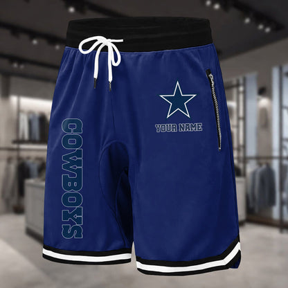 PREMIUM NFL X DAL Summer Fitness Breathable Basketball Shorts NDT LVH 230426