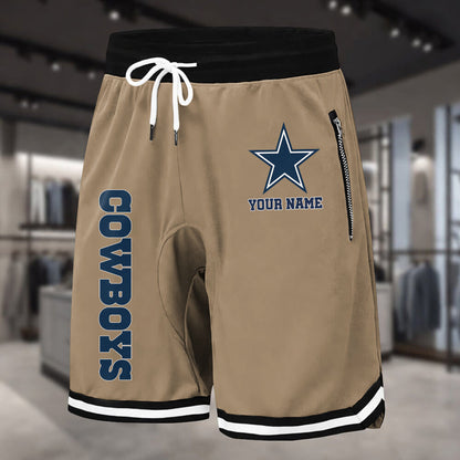 PREMIUM NFL X DAL Summer Fitness Breathable Basketball Shorts NDT LVH 230426