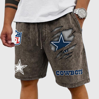 PREMIUM NFL X DC Wash Shorts FOR SUMMER HOLIDAY NDT NTN 030426