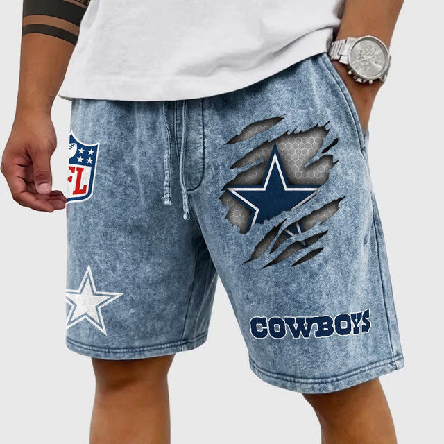 PREMIUM NFL X DC Wash Shorts FOR SUMMER HOLIDAY NDT NTN 030426