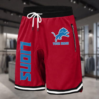 PREMIUM NFL X DET Summer Fitness Breathable Basketball Shorts NDT LVH 60426