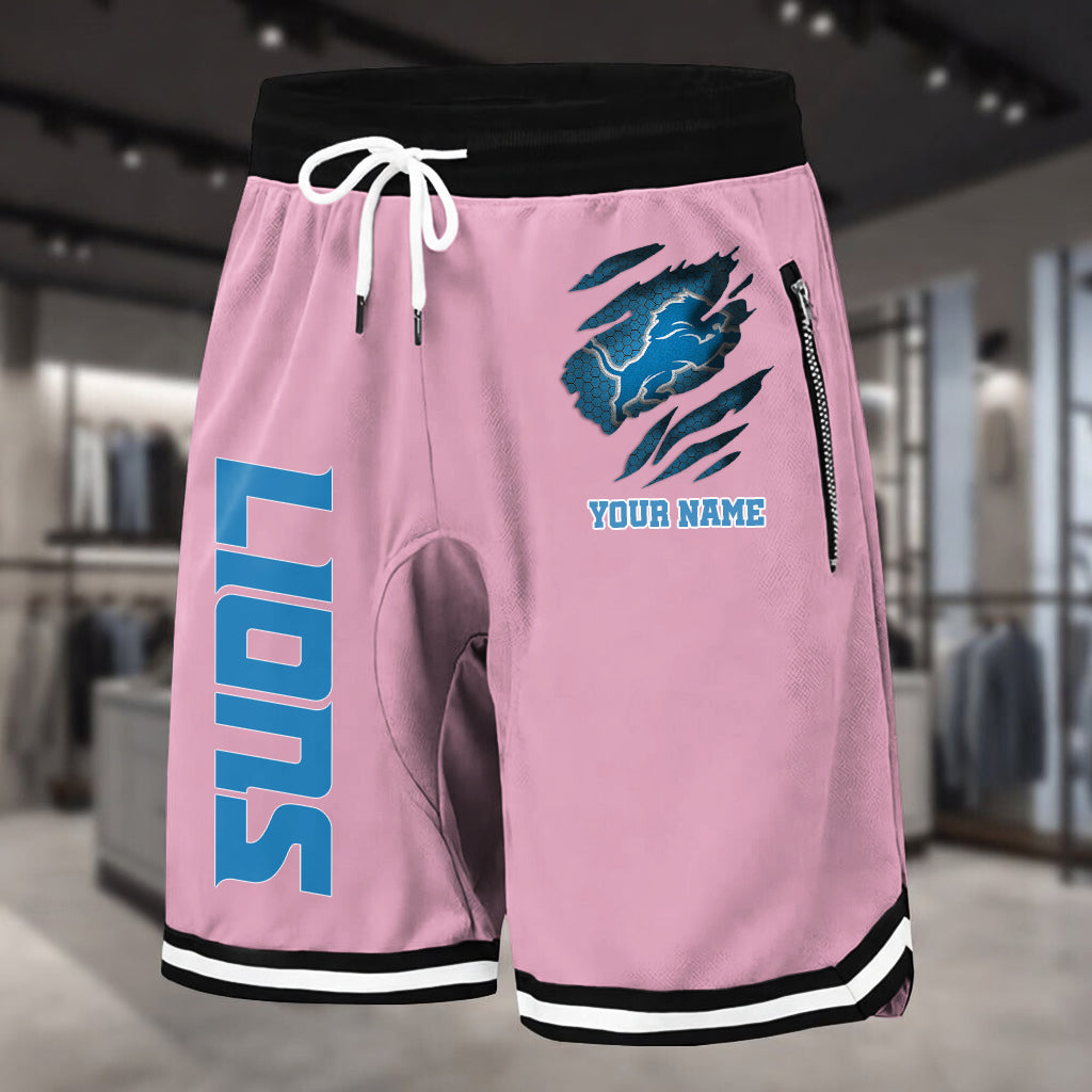 PREMIUM NFL X DET Summer Fitness Breathable Basketball Shorts v2 NDT LVH 230426