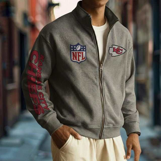 PREMIUM  NFL X FC Zipper Sweatshirt NDT VHM