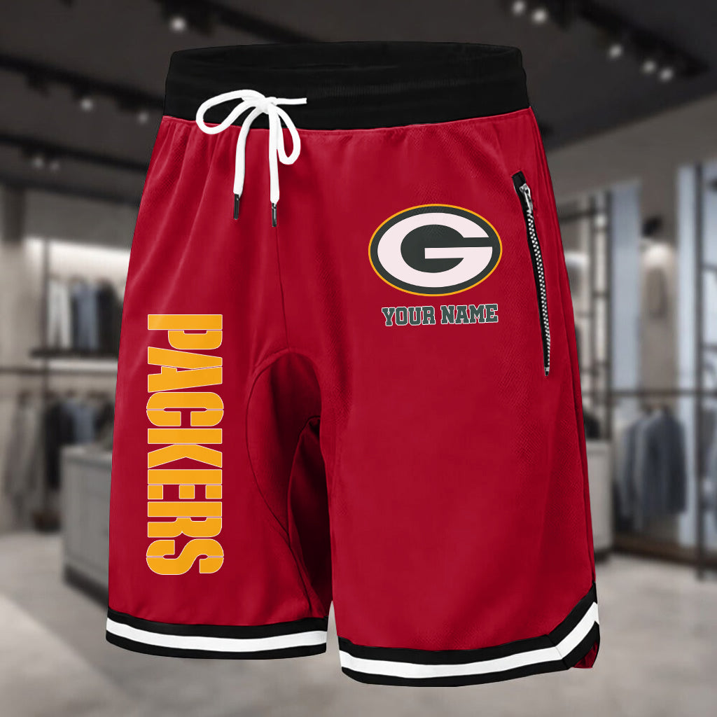 PREMIUM NFL X GB Summer Fitness Breathable Basketball Shorts NDT LVH 60426