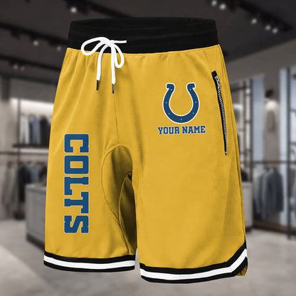PREMIUM NFL X IND Summer Fitness Breathable Basketball Shorts NDT LVH 60426