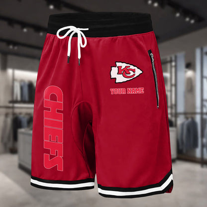 PREMIUM NFL X KC Summer Fitness Breathable Basketball Shorts NDT LVH 60426