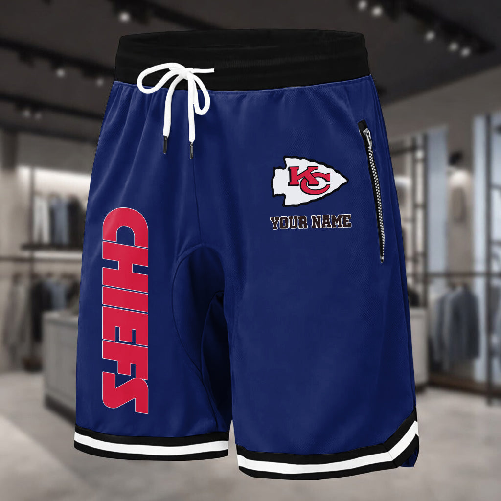 PREMIUM NFL X KC Summer Fitness Breathable Basketball Shorts NDT LVH 230426