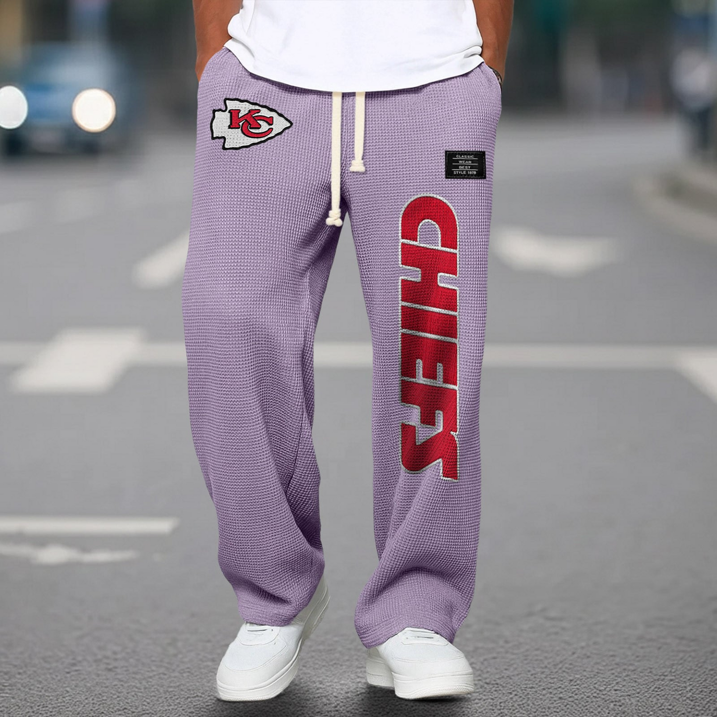 PREMIUM NFL X KC WAFFLE MEN'S TROUSERS NDT VHM