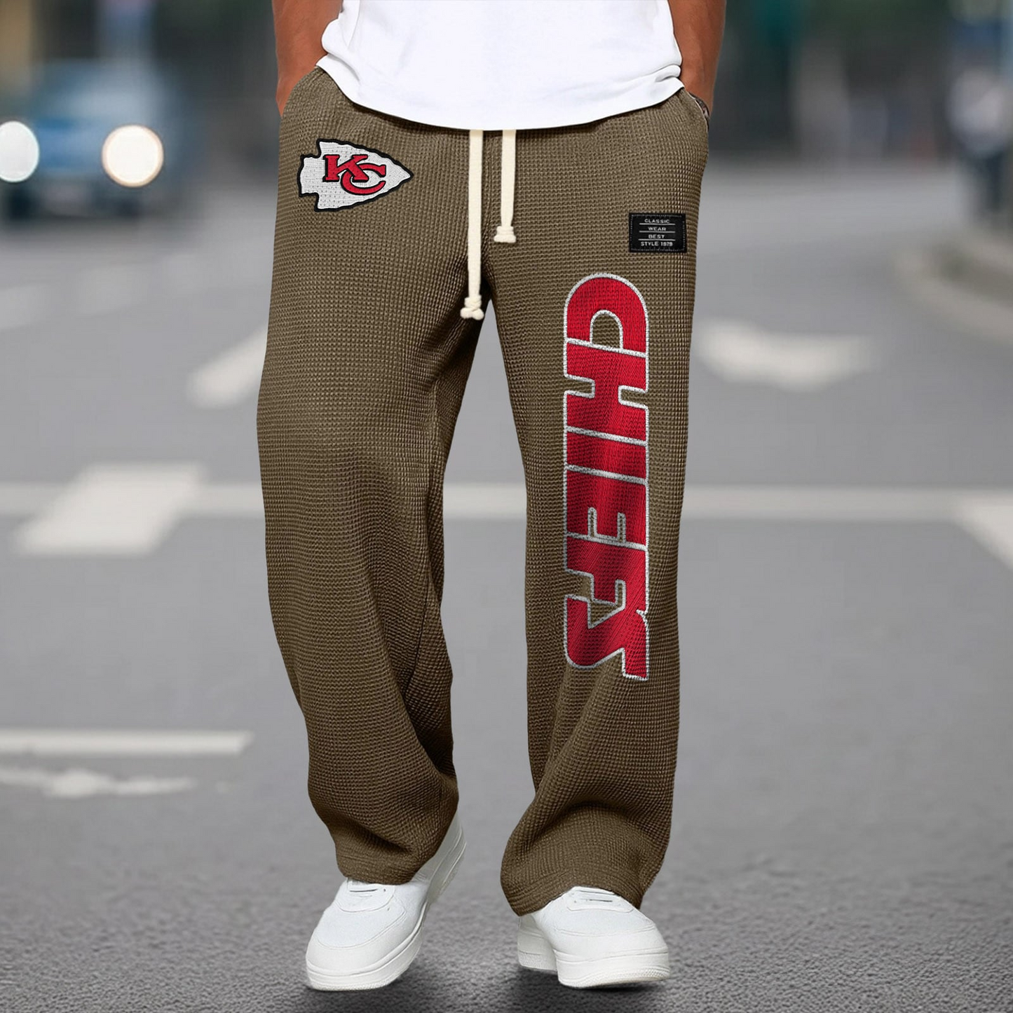 PREMIUM NFL X KC WAFFLE MEN'S TROUSERS NDT VHM