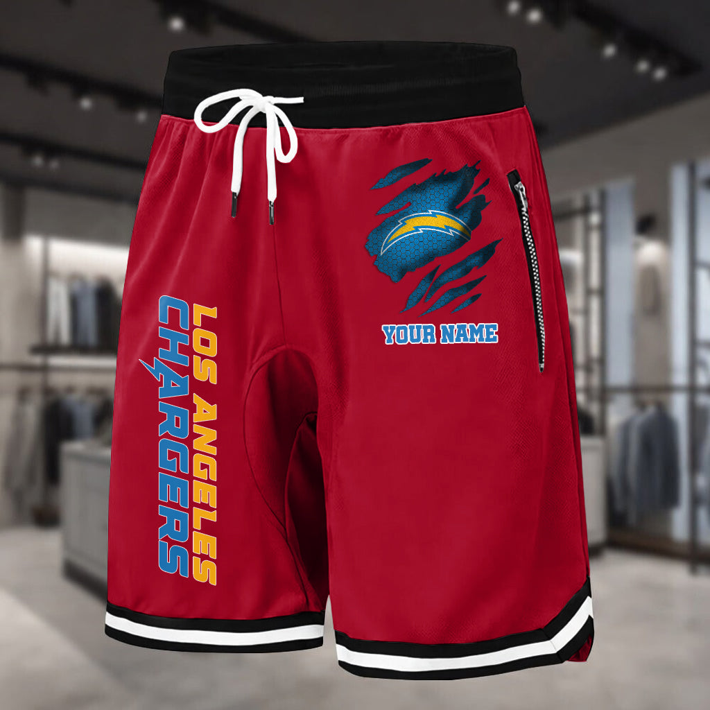 PREMIUM NFL X LAC Summer Fitness Breathable Basketball Shorts v2 NDT LVH 230426