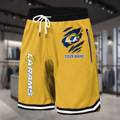 PREMIUM NFL X LAR Summer Fitness Breathable Basketball Shorts v2 NDT LVH 230426