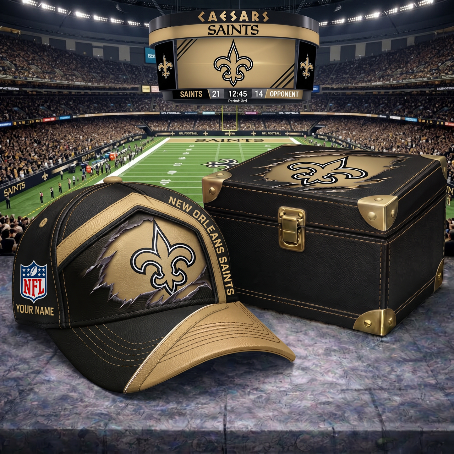 PREMIUM NFL X NOS CRACK CUSTOME NAME HAT LIMITED EDITIONS NDT VHM 220426