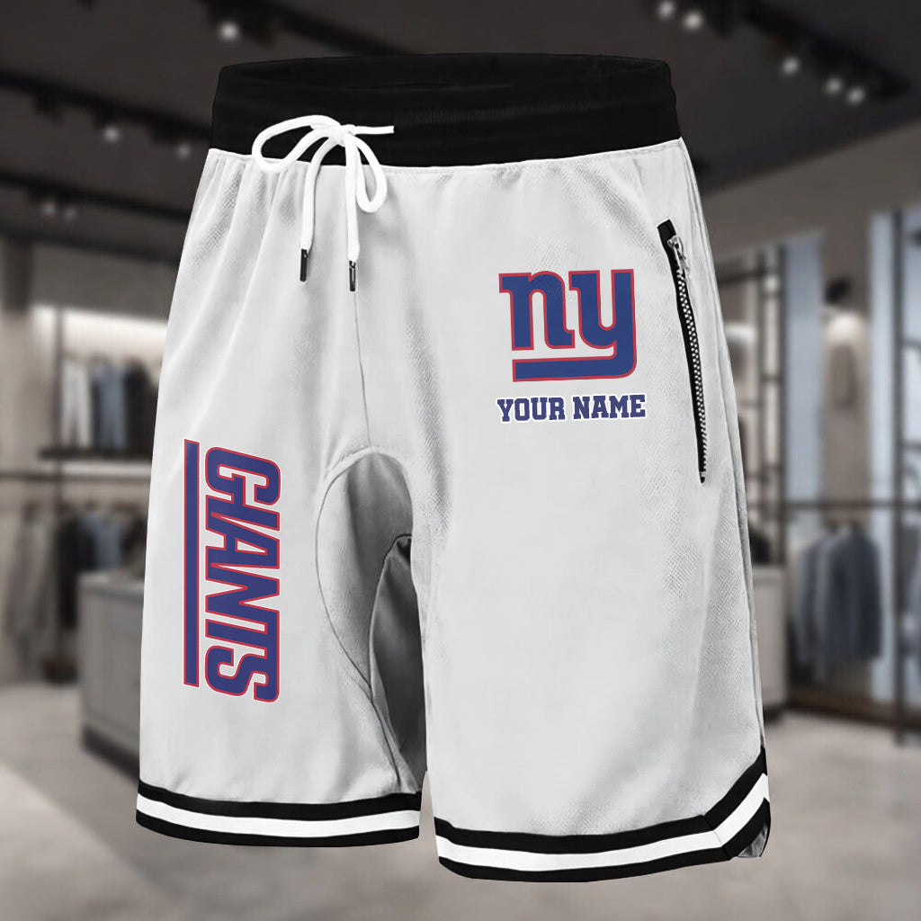 PREMIUM NFL X NYG Summer Fitness Breathable Basketball Shorts NDT LVH 230426
