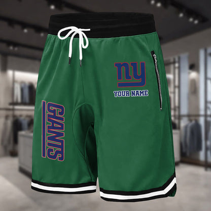 PREMIUM NFL X NYG Summer Fitness Breathable Basketball Shorts NDT LVH 230426