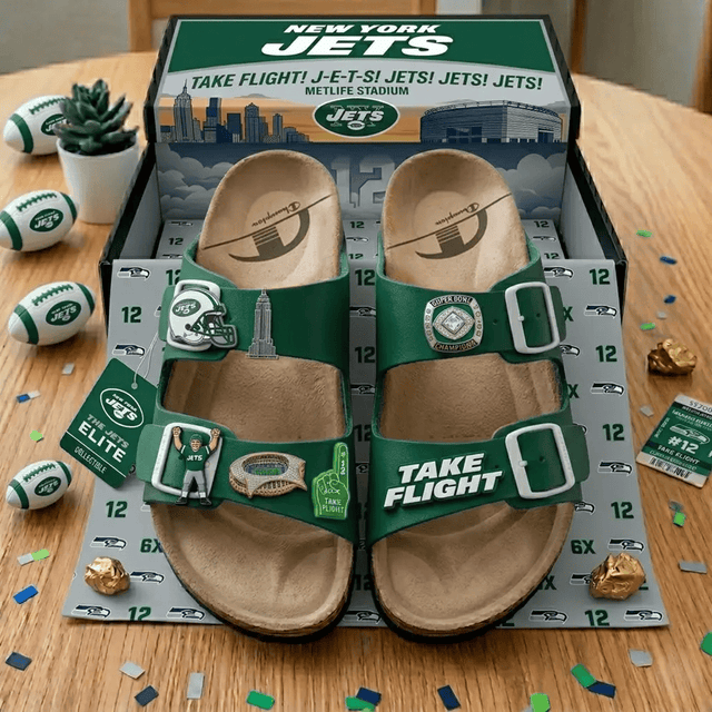 PREMIUM NFL X NYJ Birken-Inspired Double-Strap Sandals For Summer Holiday NDT VHM 270426