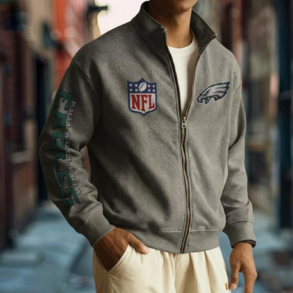 PREMIUM  NFL X PE Zipper Sweatshirt NDT VHM