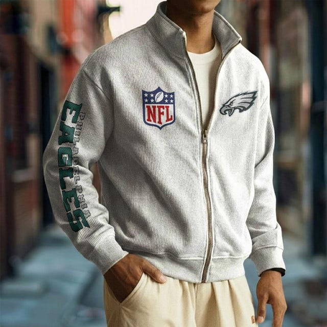 PREMIUM  NFL X PE Zipper Sweatshirt NDT VHM