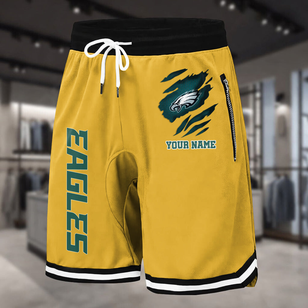 PREMIUM NFL X PHI Summer Fitness Breathable Basketball Shorts v2 NDT LVH 230426