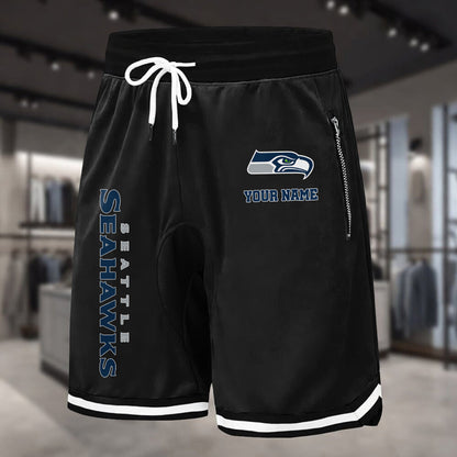 PREMIUM NFL X SEA Summer Fitness Breathable Basketball Shorts NDT LVH 60426