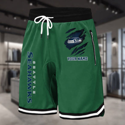 PREMIUM NFL X SEA Summer Fitness Breathable Basketball Shorts v2 NDT LVH 230426