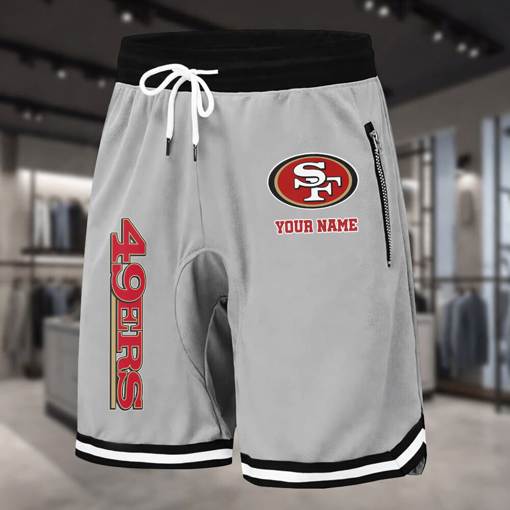 PREMIUM NFL X SF Summer Fitness Breathable Basketball Shorts NDT LVH 230426