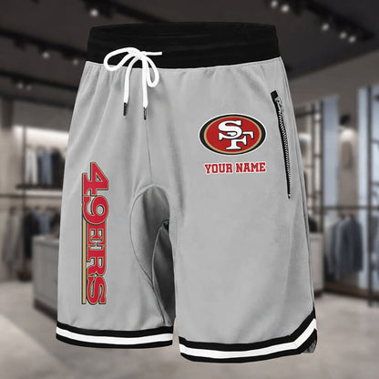 PREMIUM NFL X SF Summer Fitness Breathable Basketball Shorts NDT LVH 230426