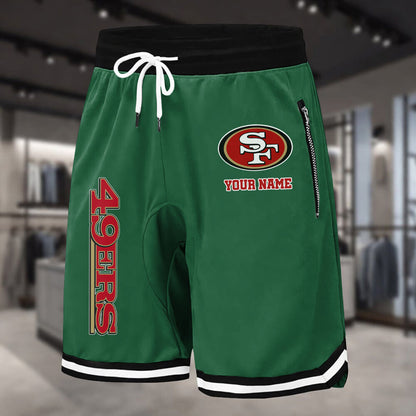 PREMIUM NFL X SF Summer Fitness Breathable Basketball Shorts NDT LVH 230426