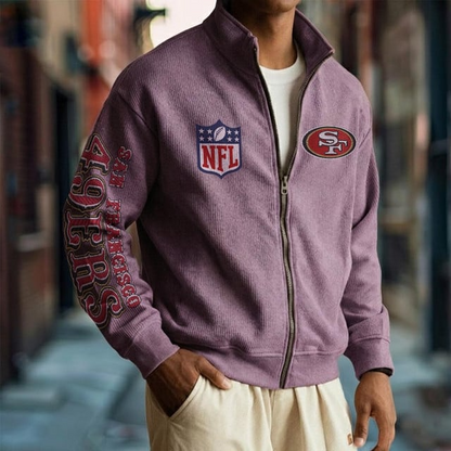 PREMIUM  NFL X SF Zipper Sweatshirt NDT VHM