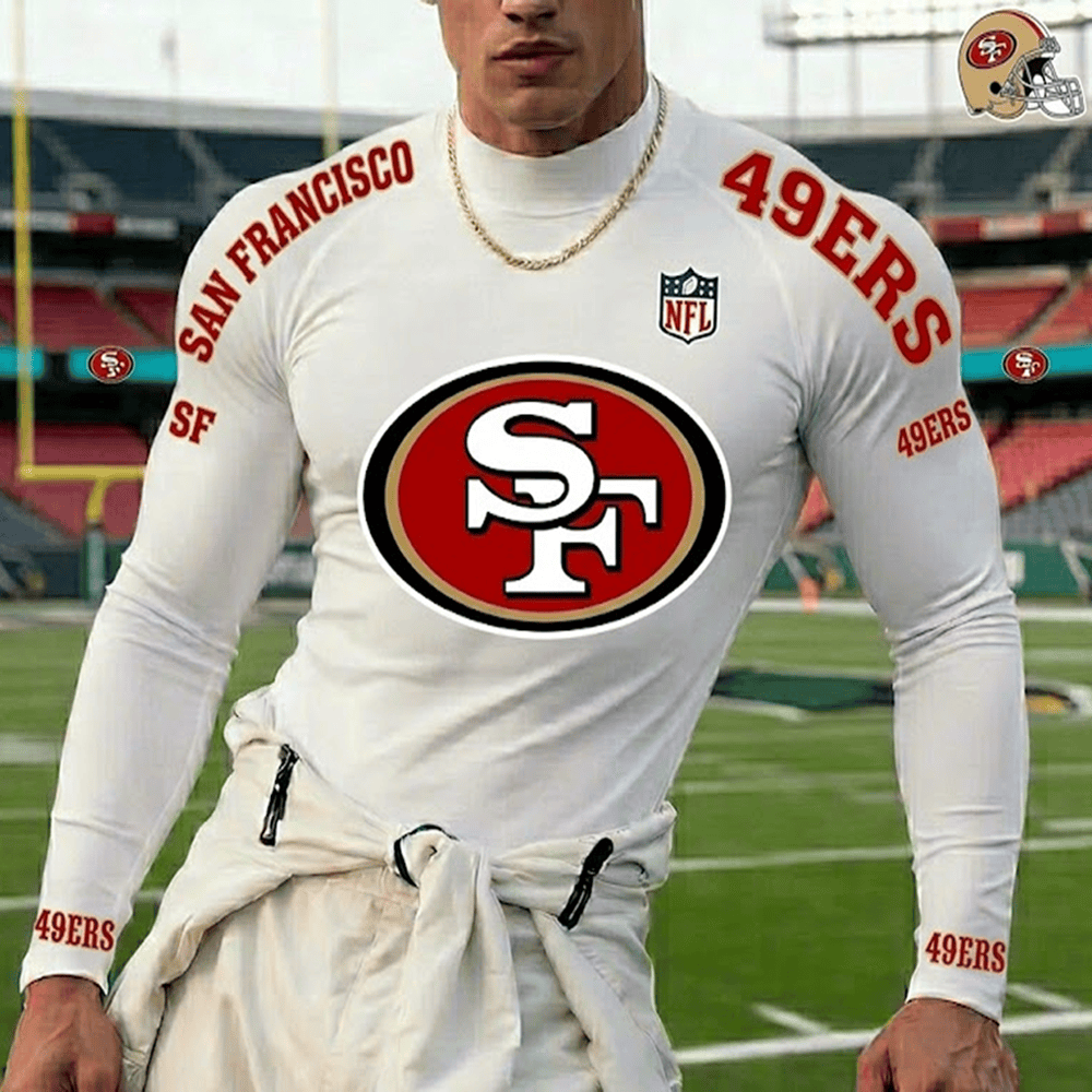 PREMIUM NFL X SF49  High Neck Long Sleeved Sports NDT LVH 280526