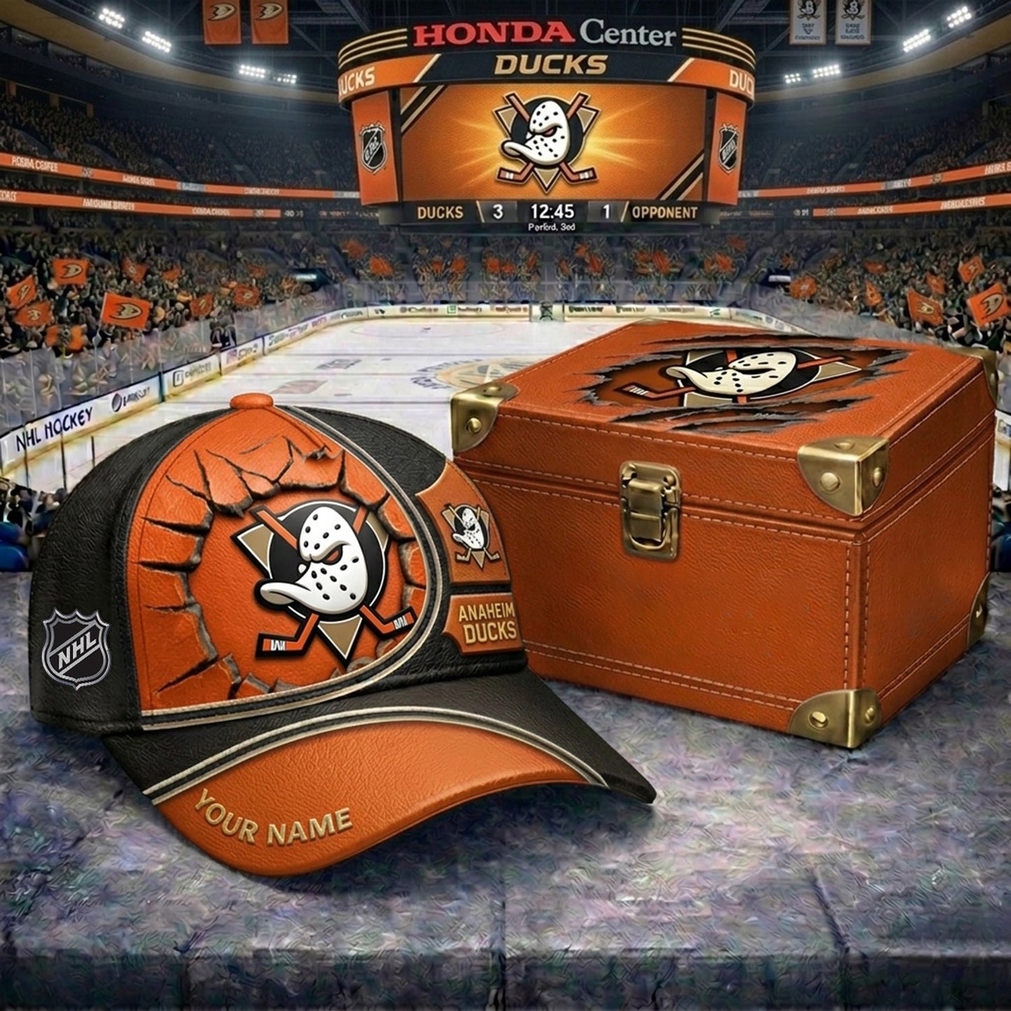 PREMIUM NHL X AD CRACK CUSTOM NAME HAT V303 NDT NHM 150526