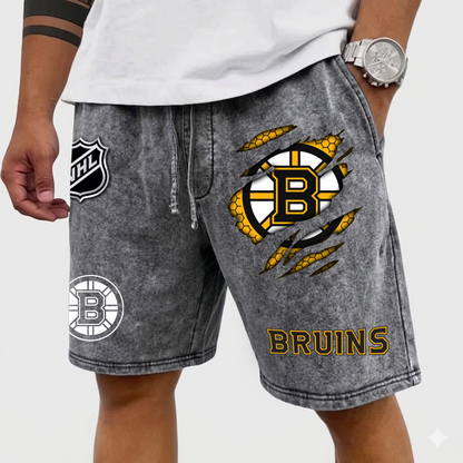 PREMIUM NHL X BB WASH SHORTS FOR SUMMER HOLIDAY NDT VHM  070426
