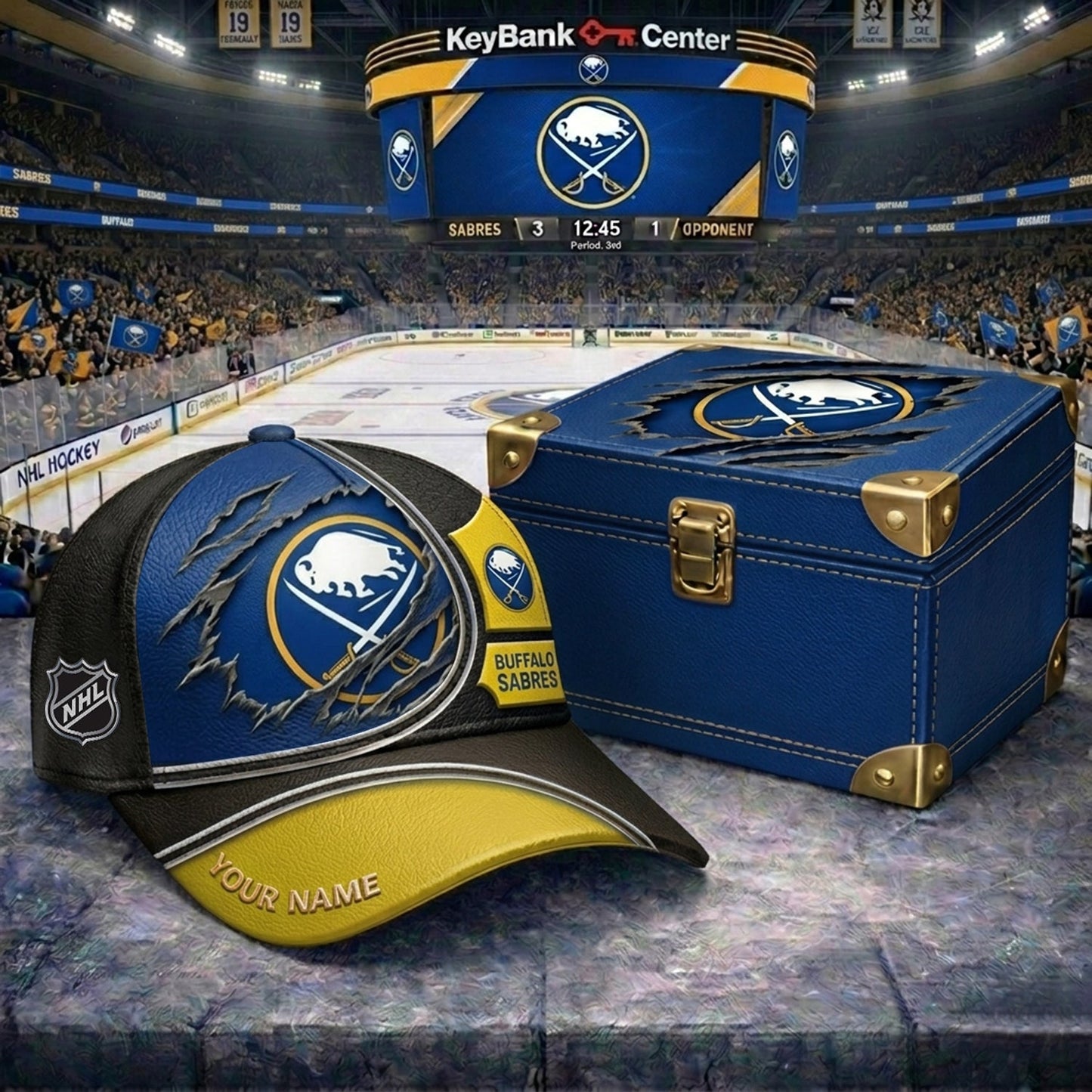 PREMIUM NHL X BS CRACK CUSTOM NAME HAT V300 NDT NHM 150526