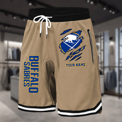 PREMIUM NHL X BS Summer Fitness Breathable Basketball Shorts NDT NHM 240426