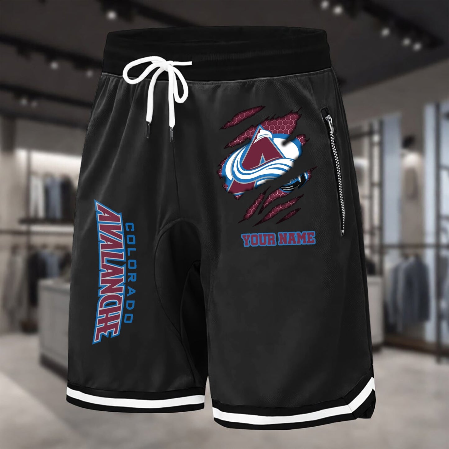 PREMIUM NHL X CA Summer Fitness Breathable Basketball Shorts NDT NHM 240426