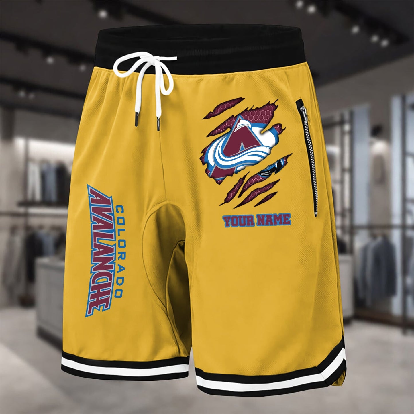 PREMIUM NHL X CA Summer Fitness Breathable Basketball Shorts NDT NHM 240426