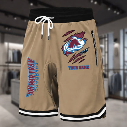 PREMIUM NHL X CA Summer Fitness Breathable Basketball Shorts NDT NHM 240426