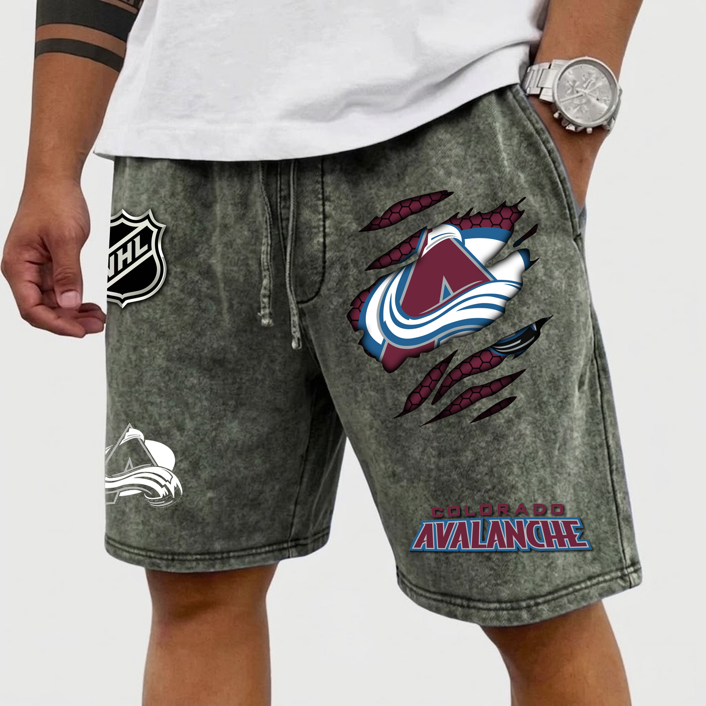 PREMIUM NHL X CA WASH SHORTS FOR SUMMER HOLIDAY NDT VHM  070426