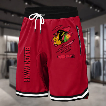 PREMIUM NHL X CB Summer Fitness Breathable Basketball Shorts NDT NHM 240426