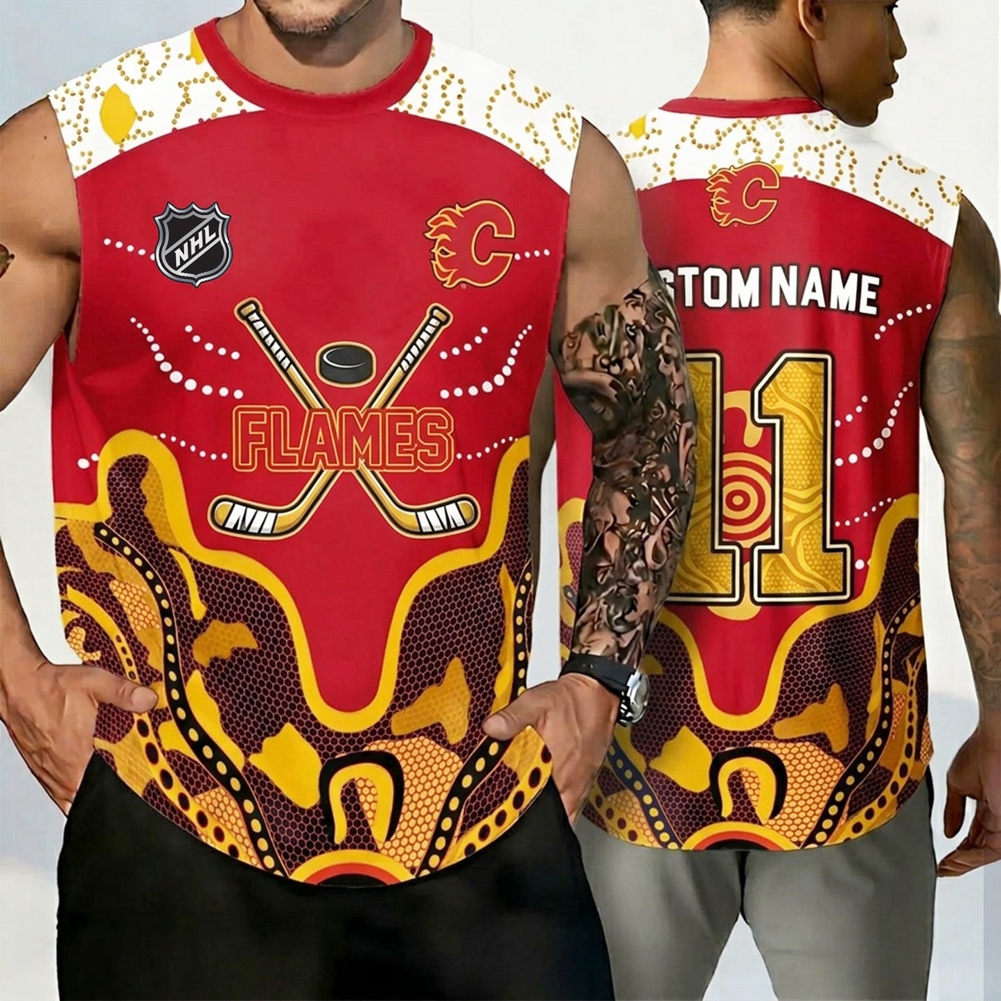 PREMIUM NHL X CF Personalized Tank Top Limited Editions NDT NHM 160526