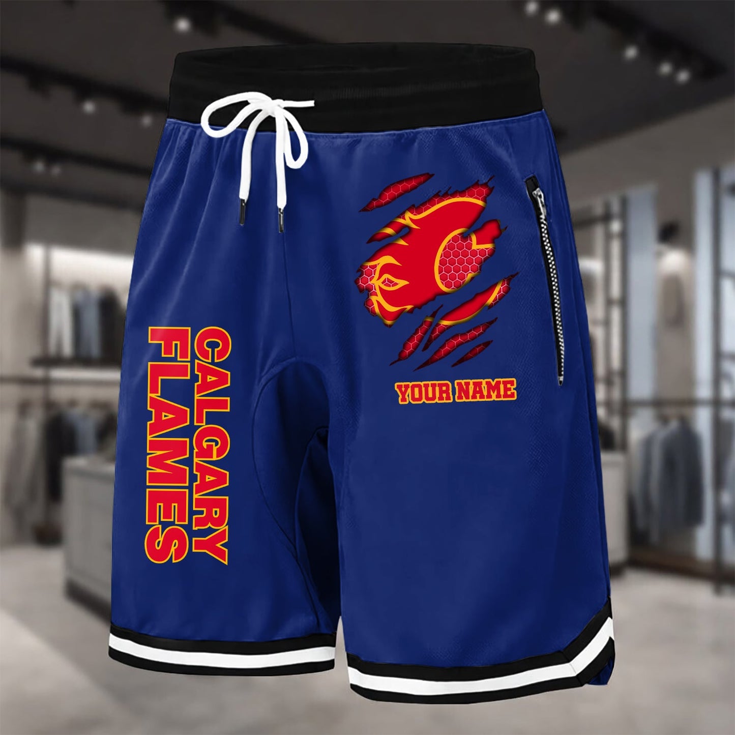 PREMIUM NHL X CF Summer Fitness Breathable Basketball Shorts NDT NHM 240426
