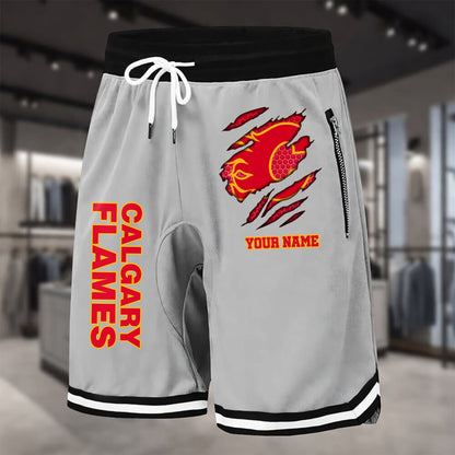 PREMIUM NHL X CF Summer Fitness Breathable Basketball Shorts NDT NHM 240426